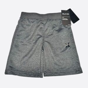 Hurley Boys H2O-Dri Performance Athletic Shorts NWT - Charcoal Gray Size 6